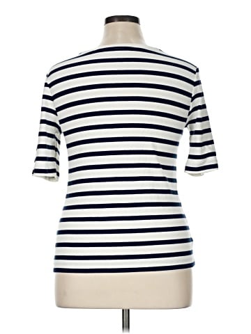 Ann Taylor LOFT 3/4 Sleeve T-Shirt (view 2)