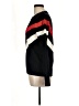 Central Park West Chevron-herringbone Black Pullover Sweater Size M - photo 5