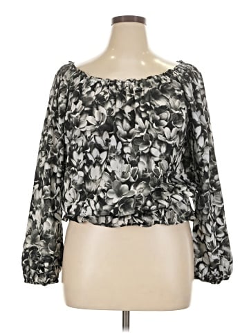 MICHAEL Michael Kors 3/4 Sleeve Blouse (view 1)