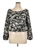 MICHAEL Michael Kors 100% Polyester Gray 3/4 Sleeve Blouse Size XL - photo 1