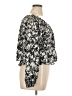 MICHAEL Michael Kors 100% Polyester Gray 3/4 Sleeve Blouse Size XL - photo 4