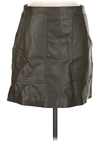 H&M Faux Leather Skirt (view 1)