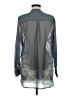 Soft Surroundings 100% Polyester Gray 3/4 Sleeve Blouse Size M - photo 2