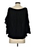 Elan Black 3/4 Sleeve Blouse Size S (estimated) - photo 2