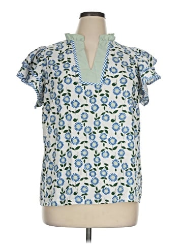 Unbranded Short Sleeve Blouse (view 1)