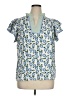 Unbranded Blue Short Sleeve Blouse Size XL - photo 1