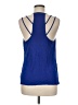 Express 100% Polyester Blue Sleeveless Blouse Size M - photo 2