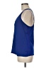 Express 100% Polyester Blue Sleeveless Blouse Size M - photo 5