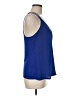 Express 100% Polyester Blue Sleeveless Blouse Size M - photo 4
