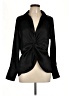 Pleione 100% Polyester Black Long Sleeve Blouse Size M - photo 1