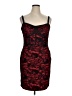 Bebe Red Cocktail Dress Size XL - photo 1