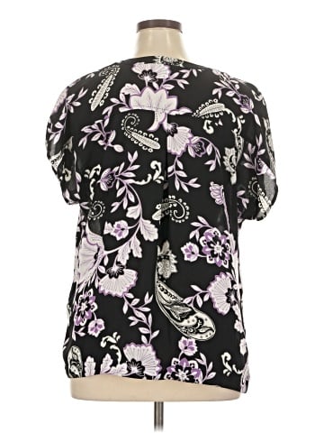 Liz Claiborne Short Sleeve Blouse (view 2)