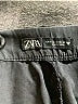 Zara Solid Black Shorts Size M - photo 3