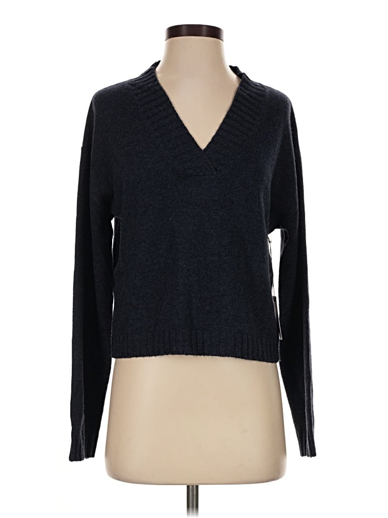 Pre-owned Bella Dahl Pullover Sweater In Black