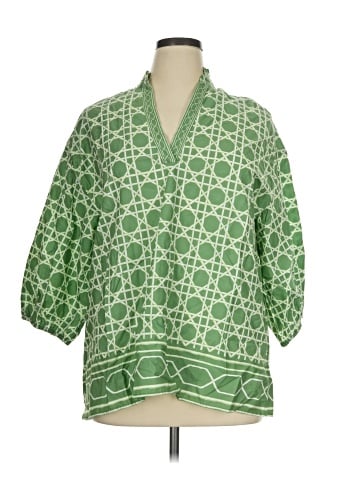 Crown & Ivy 3/4 Sleeve Blouse (view 1)