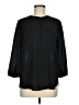 NYDJ 100% Polyester Black 3/4 Sleeve Blouse Size M - photo 1
