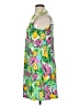 J.B.S. Tropical Green Cocktail Dress Size XL (estimated) - photo 5