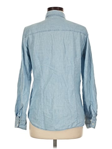 J.Crew Factory Store Long Sleeve Button-Down Shirt (view 2)