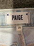 Paige 100% Polyester Stripes Blue Jeans Size 25 waist - photo 7