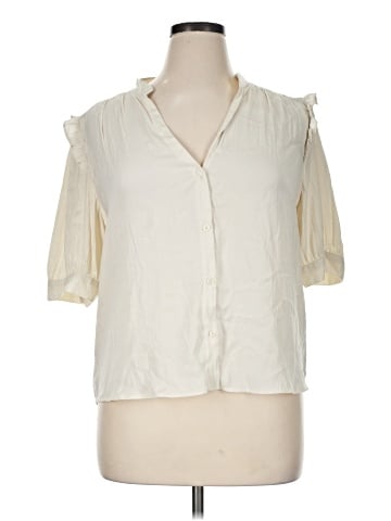 Melrose and Market Short Sleeve Blouse (view 1)