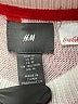 H&M 100% Polyester Print Red Pullover Sweater Size M - photo 4