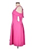 DKNY Solid Pink Cocktail Dress Size 10 - photo 5