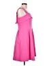 DKNY Solid Pink Cocktail Dress Size 10 - photo 4