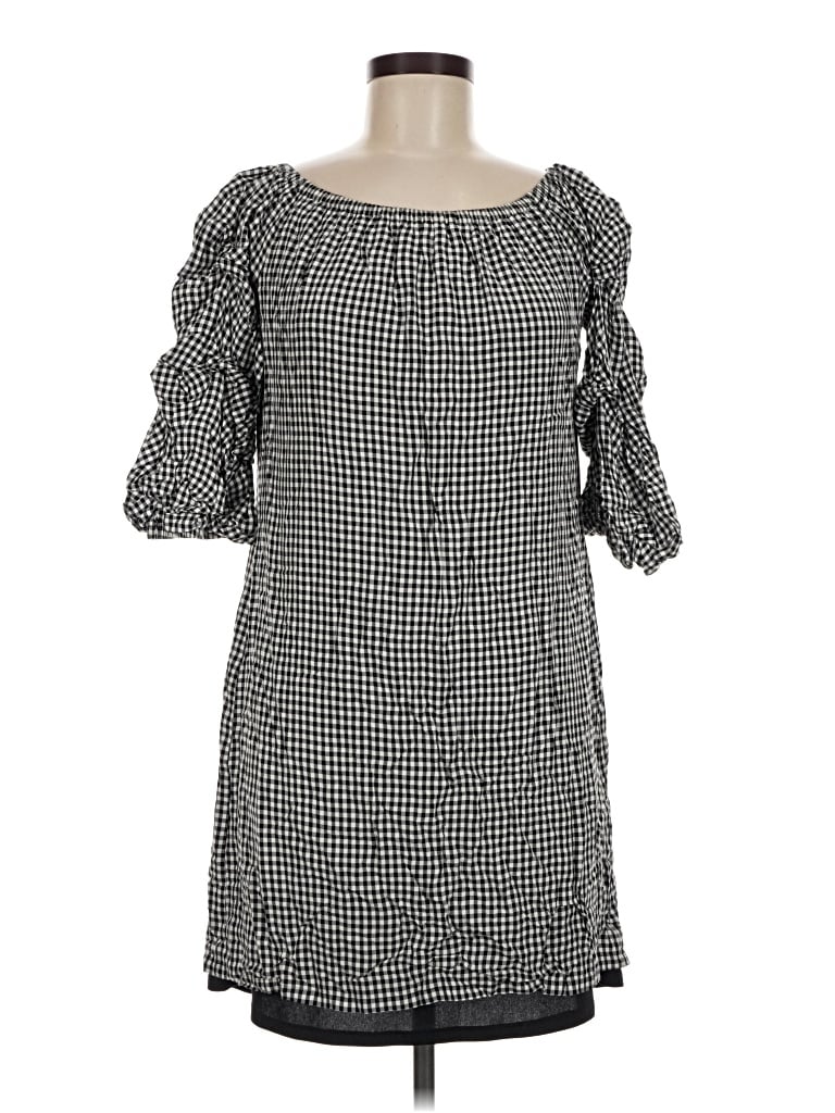 Pre-owned Msk Casual Dress In Black