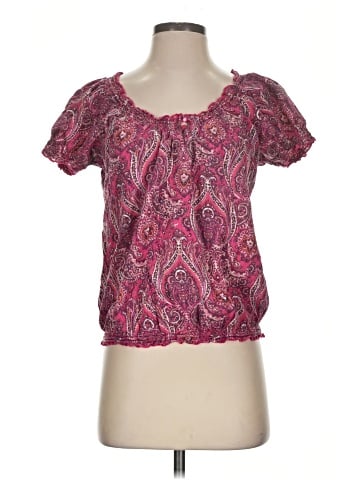 St. John's Bay Short Sleeve Blouse (view 1)