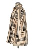 River Island 100% Polyester Stripes Tan Long Sleeve Blouse Size 14 - photo 5