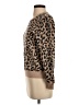 J.Crew 100% Wool Animal Print Brown Wool Pullover Sweater Size S - photo 5