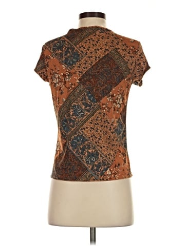 Faded Glory Short Sleeve Henley (view 2)