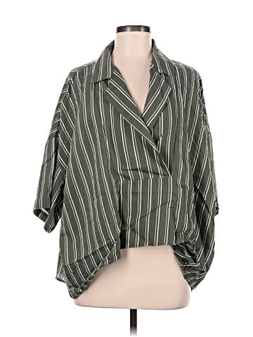Anthropologie 3/4 Sleeve Button-Down Shirt (view 1)