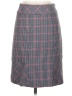 Etcetera Plaid Gray Casual Skirt Size 00 - photo 1