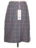 Etcetera Plaid Gray Casual Skirt Size 00 - photo 2
