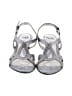 Sofft 100% Leather Silver Wedges Size 7 1/2 - photo 2