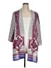 Catherines 100% Polyester Purple Kimono Size 1X - photo 1