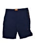 Lands' End 100% Nylon Solid Blue Board Shorts Size 18 - 20 Husky - photo 2