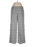 Bar III Plaid Gray Casual Pants Size 8 - photo 1