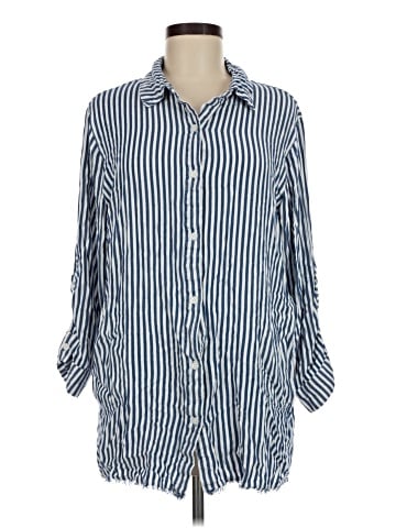 Tommy Bahama 3/4 Sleeve Button-Down Shirt (view 1)