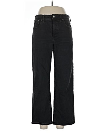 Madewell The Petite Perfect Vintage Wide-Leg Jean in Belmere Wash (view 1)