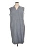Talbots Gray Casual Dress Size 14 - photo 1