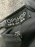Topshop Black Long Sleeve Blouse Size 6 - photo 7