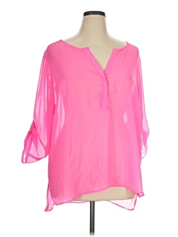 Truth 3/4 Sleeve Blouse (view 1)