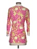 Lilly Pulitzer Floral White Pink 3/4 Sleeve Top Size S - photo 2