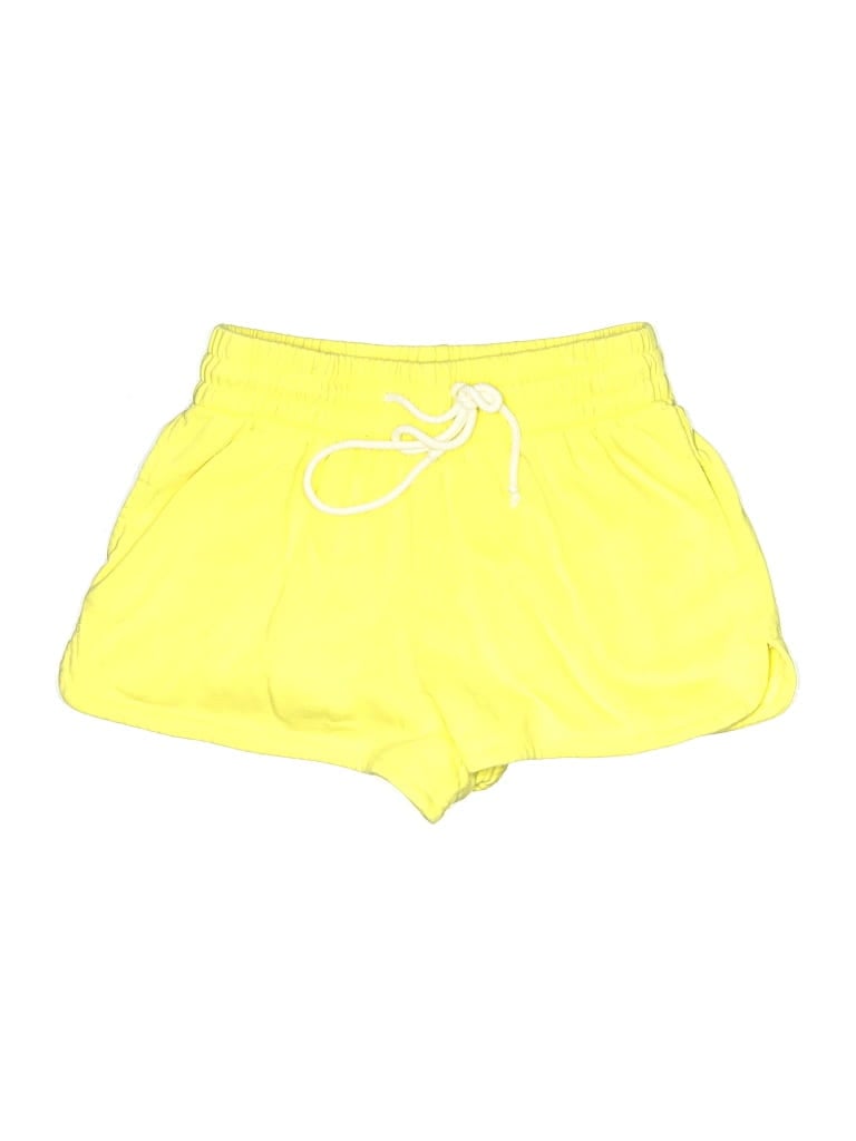 Pre-owned Out From Under Athletic Shorts In Yellow
