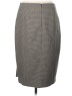 Ann Taylor Houndstooth Gray Formal Skirt Size 10 - photo 2