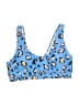 Unbranded Animal Print Blue Swimsuit Top Size L - photo 1