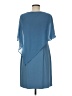 SLNY 100% Polyester Solid Blue Cocktail Dress Size 8 - photo 2