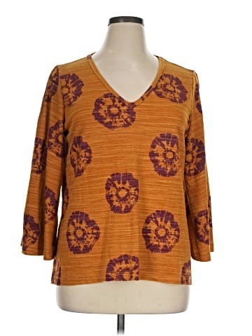 wonderly 3/4 Sleeve T-Shirt (view 1)